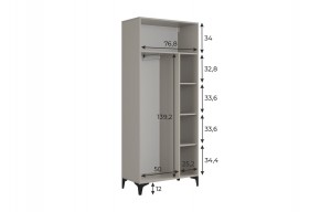 РИЧ Шкаф двухдверный в Игриме - igrim.mebel24.online | фото 3