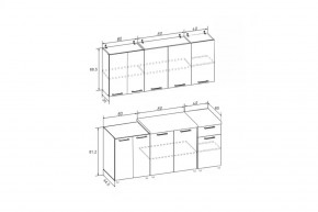 РИО-1 ЛДСП Кухонный гарнитур 1,8 м в Игриме - igrim.mebel24.online | фото 7