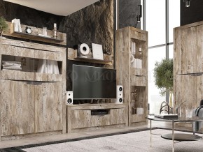 Ривьера Полка (Дуб Юкон-Бетон темный) в Игриме - igrim.mebel24.online | фото 2