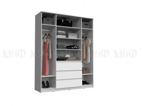 ЧЕЛСИ Шкаф 1600 (4-х створчатый) + Антресоль к шкафу 1600 в Игриме - igrim.mebel24.online | фото 5