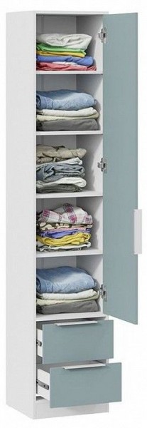 Шкаф для белья Марли в Игриме - igrim.mebel24.online | фото 2