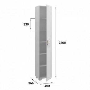 Шкаф для белья Монблан МБ-22К в Игриме - igrim.mebel24.online | фото 5