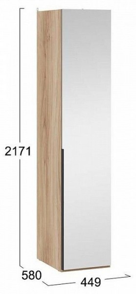 Шкаф для белья Порто СМ-393.07.002 в Игриме - igrim.mebel24.online | фото 4