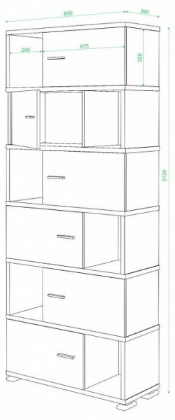 Шкаф комбинированный Домино СБ-30/6 в Игриме - igrim.mebel24.online | фото 3