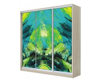 Шкаф-купе ХИТ 22-4-20-777 АБСТРАКЦИЯ №2 в Игриме - igrim.mebel24.online | фото