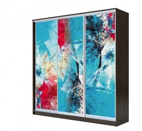 Шкаф-купе ХИТ 22-4-20-777 АБСТРАКЦИЯ №3 в Игриме - igrim.mebel24.online | фото