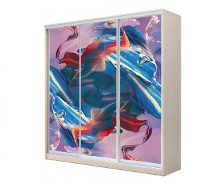 Шкаф-купе ХИТ 22-4-20-777 АБСТРАКЦИЯ №4 в Игриме - igrim.mebel24.online | фото