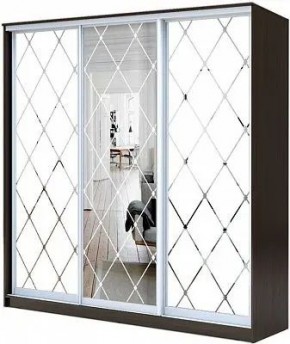 Шкаф-купе ХИТ 23-4-18/2-666 РОМБ БОЛЬШОЙ МАТОВЫЙ в Игриме - igrim.mebel24.online | фото