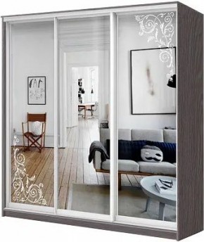 Шкаф-купе ХИТ 24-4-18-656 ОРНАМЕНТ в Игриме - igrim.mebel24.online | фото
