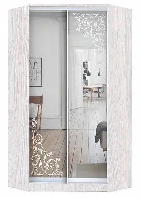 Шкаф-купе ХИТ-У-24-4-66 ОРНАМЕНТ в Игриме - igrim.mebel24.online | фото