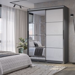 Шкаф-купе Крафт-6 1.6 м ШКК-06 (графит) в Игриме - igrim.mebel24.online | фото