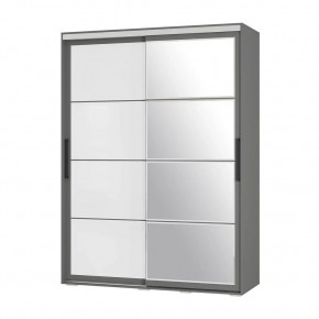 Шкаф-купе Крафт-6 1.6 м ШКК-06 (графит) в Игриме - igrim.mebel24.online | фото 3