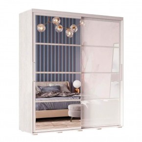 Шкаф-купе Крафт-6 1.6 м ШКК-06 (ясень белый) в Игриме - igrim.mebel24.online | фото 3