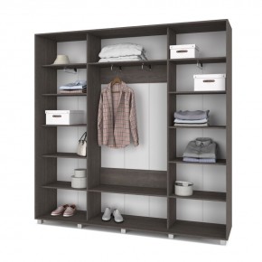МАРТИН Шкаф-купе Анкор темный (2400*450) М441 в Игриме - igrim.mebel24.online | фото 2