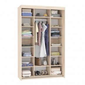 Шкаф-купе T-3-230х145х60 (1-1-1) в Игриме - igrim.mebel24.online | фото