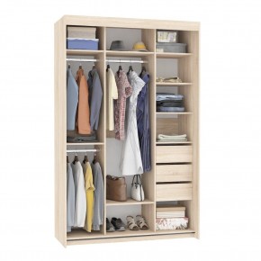 Шкаф-купе T-3-230х145х60 (11-5-2) в Игриме - igrim.mebel24.online | фото