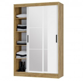 Шкаф-купе Тайм ШКК-03 (крафт/белый) в Игриме - igrim.mebel24.online | фото 3