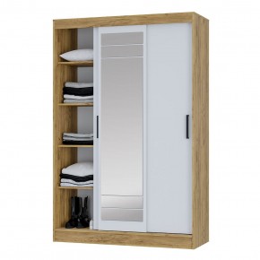 Шкаф-купе Тео ШКК-02 (крафт/белый) в Игриме - igrim.mebel24.online | фото 4