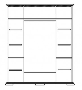 Шкаф Лика с зеркалом (ММ 137-01/04) в Игриме - igrim.mebel24.online | фото 4