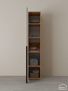Шкаф Linnea MHR-1-2 2050х400х510 (ДВ-М 11.1.25) в Игриме - igrim.mebel24.online | фото 4