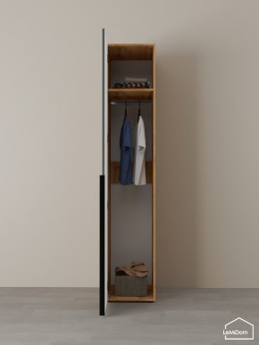 Шкаф Linnea MHR-1 2050х400х510 (ДВ-М 11.1.25) в Игриме - igrim.mebel24.online | фото 4