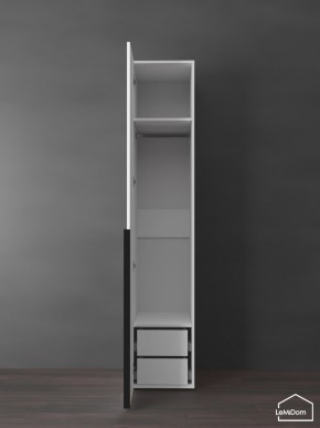 Шкаф Linnea MHR-1-3 2050х400х510 (Белый-М 11.1.2) в Игриме - igrim.mebel24.online | фото 6