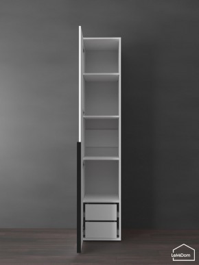 Шкаф Linnea MHR-1-4 2050х400х510 (Белый-М 11.1.1) в Игриме - igrim.mebel24.online | фото 7