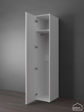 Шкаф Linnea MHR-1PO 2050х400х510 (Белый-М 11.1.2) в Игриме - igrim.mebel24.online | фото 4