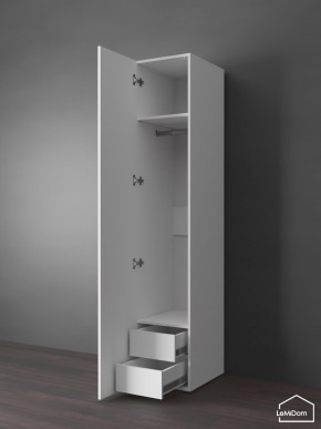 Шкаф Linnea MHR-1PO-3 2050х400х510 (Белый-М 11.1.2) в Игриме - igrim.mebel24.online | фото 5