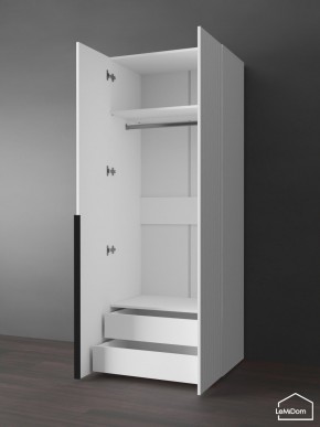 Шкаф Linnea MHR-2-3 2050х800х510 (Белый-М 11.1.2) в Игриме - igrim.mebel24.online | фото 5
