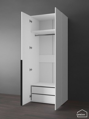 Шкаф Linnea MHR-2-3 2050х800х510 (Белый-М 11.1.2) в Игриме - igrim.mebel24.online | фото 6