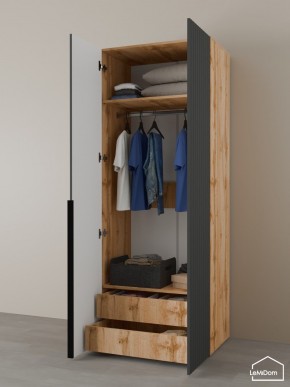 Шкаф Linnea MHR-2-3 2050х800х510 (ДВ-М 11.1.25) в Игриме - igrim.mebel24.online | фото 6