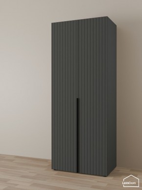 Шкаф Linnea MHR-2-3 2050х800х510 (Графит-М 11.1.25) в Игриме - igrim.mebel24.online | фото