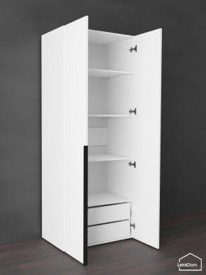 Шкаф Linnea MHR-2-4 2050х800х510 (Белый-М 11.1.2) в Игриме - igrim.mebel24.online | фото 6
