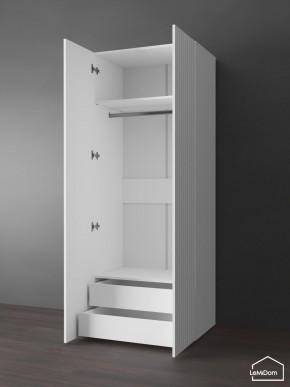 Шкаф Linnea MHR-2PO-3 2050х800х510 (Белый-М 11.1.1) в Игриме - igrim.mebel24.online | фото 5