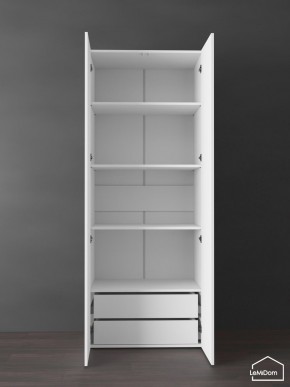 Шкаф Linnea MHR-2PO-4 2050х800х510 (Белый-М 11.1.2) в Игриме - igrim.mebel24.online | фото 5