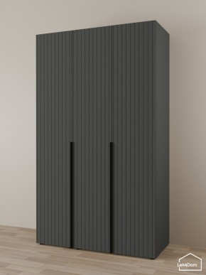 Шкаф Linnea MHR-3-1 2050х1200х510 (Графит-М 11.1.25) в Игриме - igrim.mebel24.online | фото 1