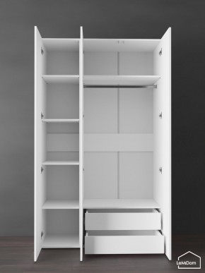 Шкаф Linnea MHR-3PO-2 2050х1200х510 (Белый-М 11.1.1) в Игриме - igrim.mebel24.online | фото 5