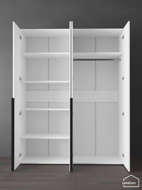 Шкаф Linnea MHR-4-1 2050х1600х510 (Белый-М 11.1.1) в Игриме - igrim.mebel24.online | фото 4