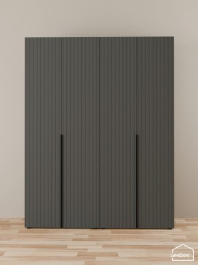 Шкаф Linnea MHR-4-1 2050х1600х510 (Графит-М 11.1.25) в Игриме - igrim.mebel24.online | фото 1