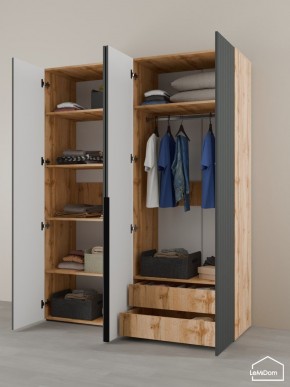Шкаф Linnea MHR-4-2 2050х1600х510 (ДВ-М 11.1.25) в Игриме - igrim.mebel24.online | фото 5