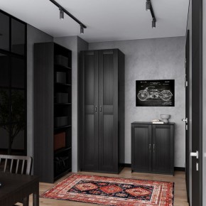 Шкаф МАКС двухдверный, цвет Дуб Венге в Игриме - igrim.mebel24.online | фото 4