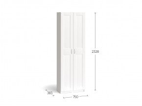 Шкаф МАКС двухдверный узкий, цвет белый в Игриме - igrim.mebel24.online | фото 3