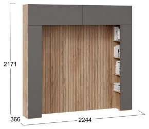 Шкаф навесной Порто СМ-393.21.022-23 в Игриме - igrim.mebel24.online | фото 5