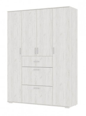 Шкаф Нельсон ШК-03 (Дуб Крафт белый/Дуб Крафт белый) в Игриме - igrim.mebel24.online | фото 4