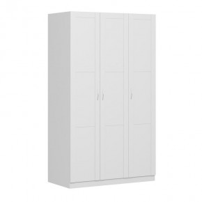Шкаф ПЕГАС трехдверный с рамочным фасадом, цвет белый в Игриме - igrim.mebel24.online | фото