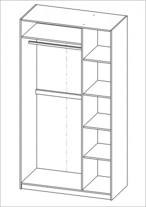 Шкаф ПЕГАС трехдверный с рамочным фасадом, цвет белый в Игриме - igrim.mebel24.online | фото 3