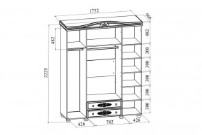 Шкаф платяной Ассоль АС-28 в Игриме - igrim.mebel24.online | фото 4