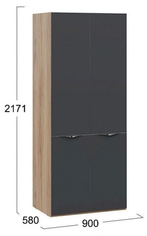 Шкаф платяной Глосс СМ-319.07.211 в Игриме - igrim.mebel24.online | фото 4