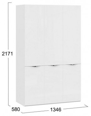 Шкаф платяной Глосс СМ-319.07.431 в Игриме - igrim.mebel24.online | фото 4